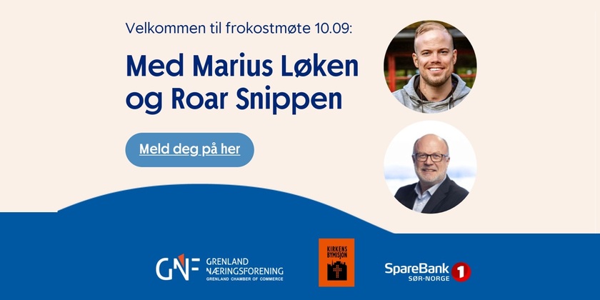 Snu motgang til medgang (GNF, SB1 Sør-Norge og Kirkens Bymisjon)